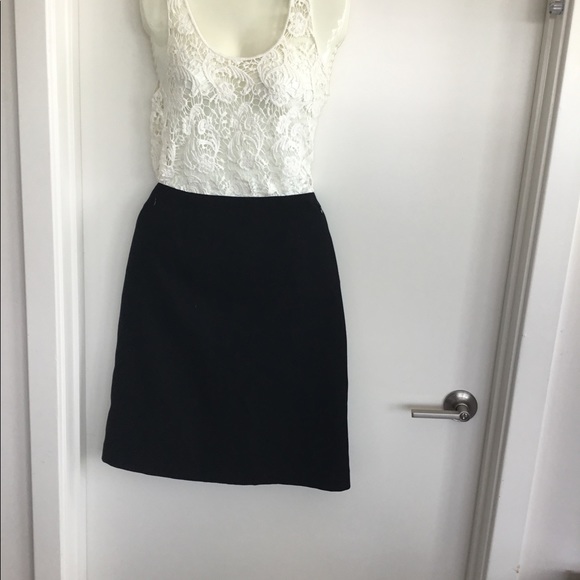 Harv’e Bernard  Black Pencil Skirt Size 8 $35 - Picture 7 of 10